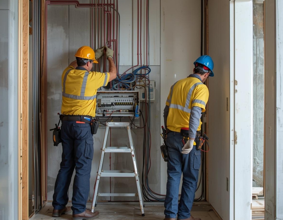electrical services infill
